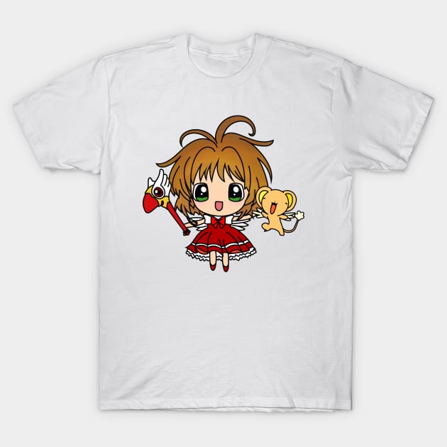 Card Captors Sakura Chibi Tshirt Merchandise T-Shirt by chibicrayon